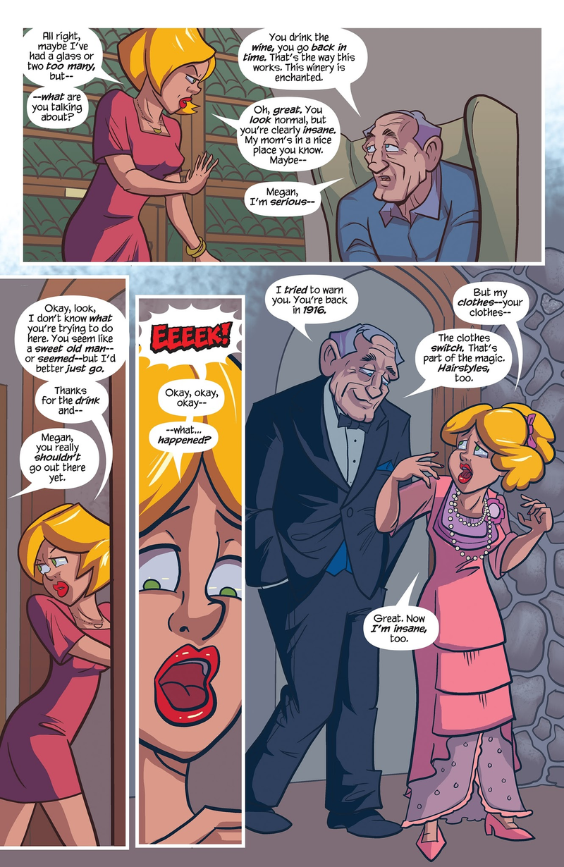Illustration for article titled Time & Vine Is a Magical Comic About Teachers Drinking Wine Because Life Is Hard
